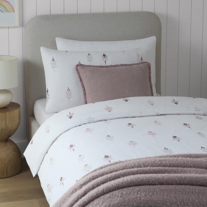 Darcy Ballerina 100% Cotton Duvet Cover Set - DUSK