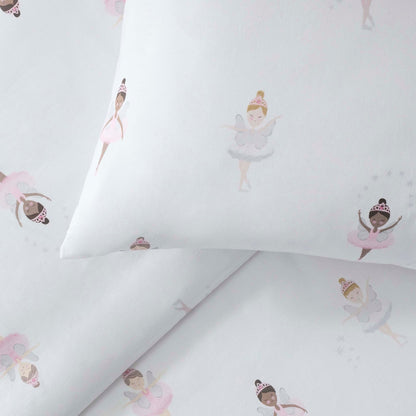 Darcy Ballerina 100% Cotton Duvet Cover Set - DUSK