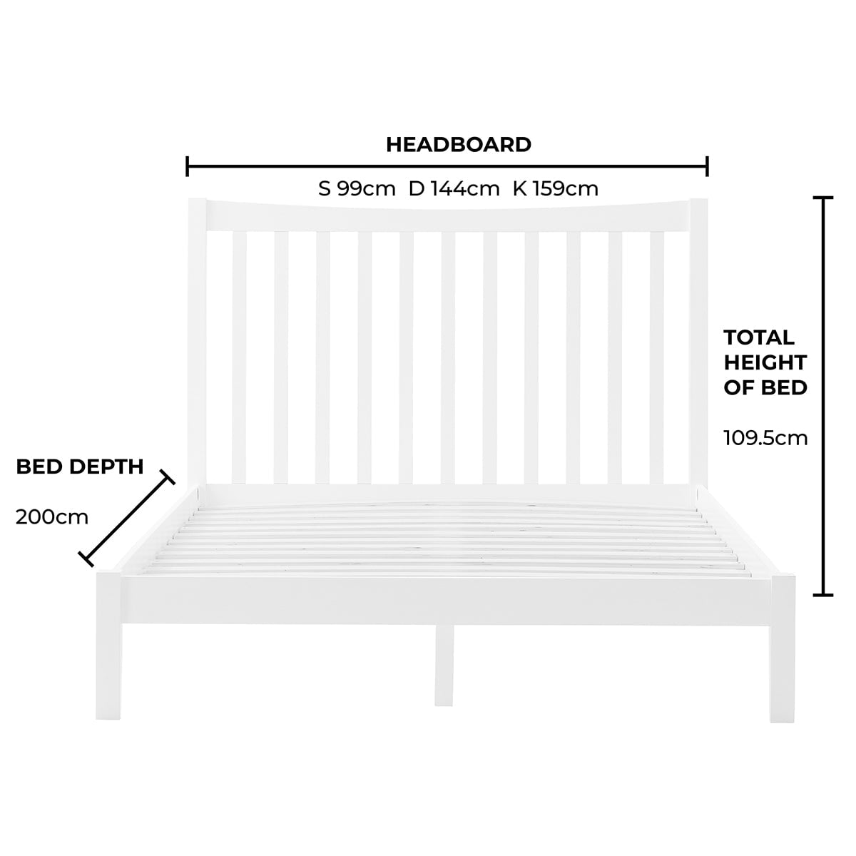 Dartmouth Bed Frame - Taupe - DUSK