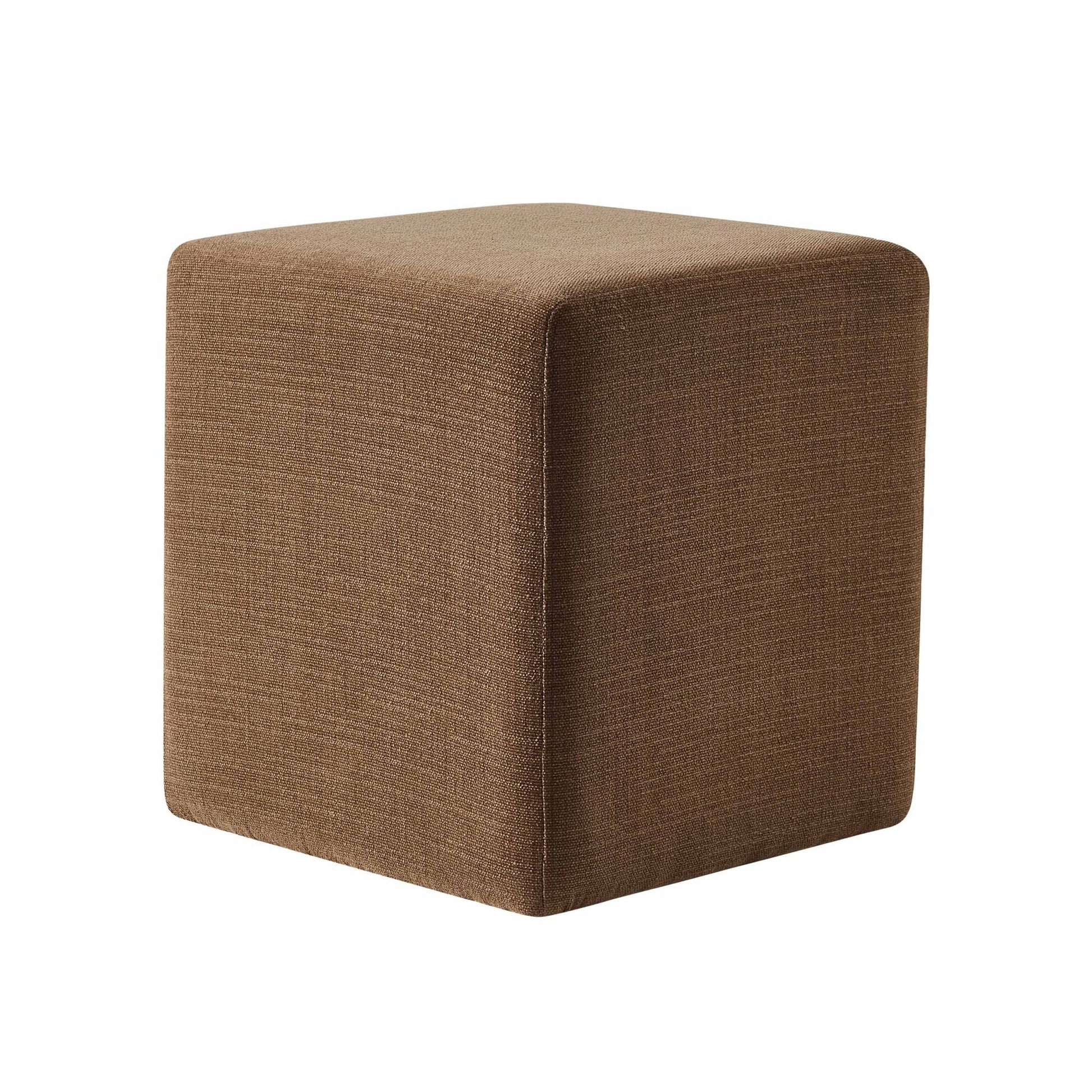 Delilah Pouffe - Chenille Tan - DUSK