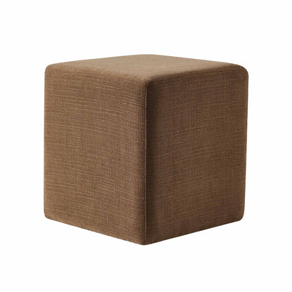 Delilah Pouffe - Chenille Tan - DUSK