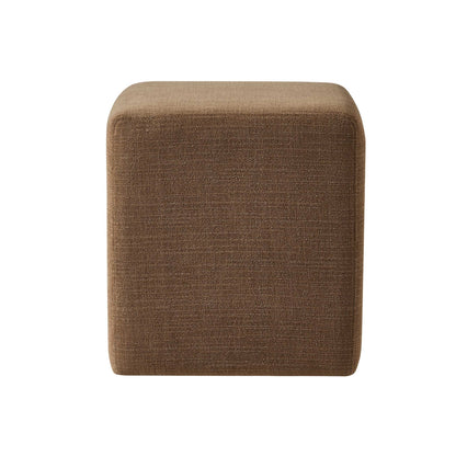 Delilah Pouffe - Chenille Tan - DUSK