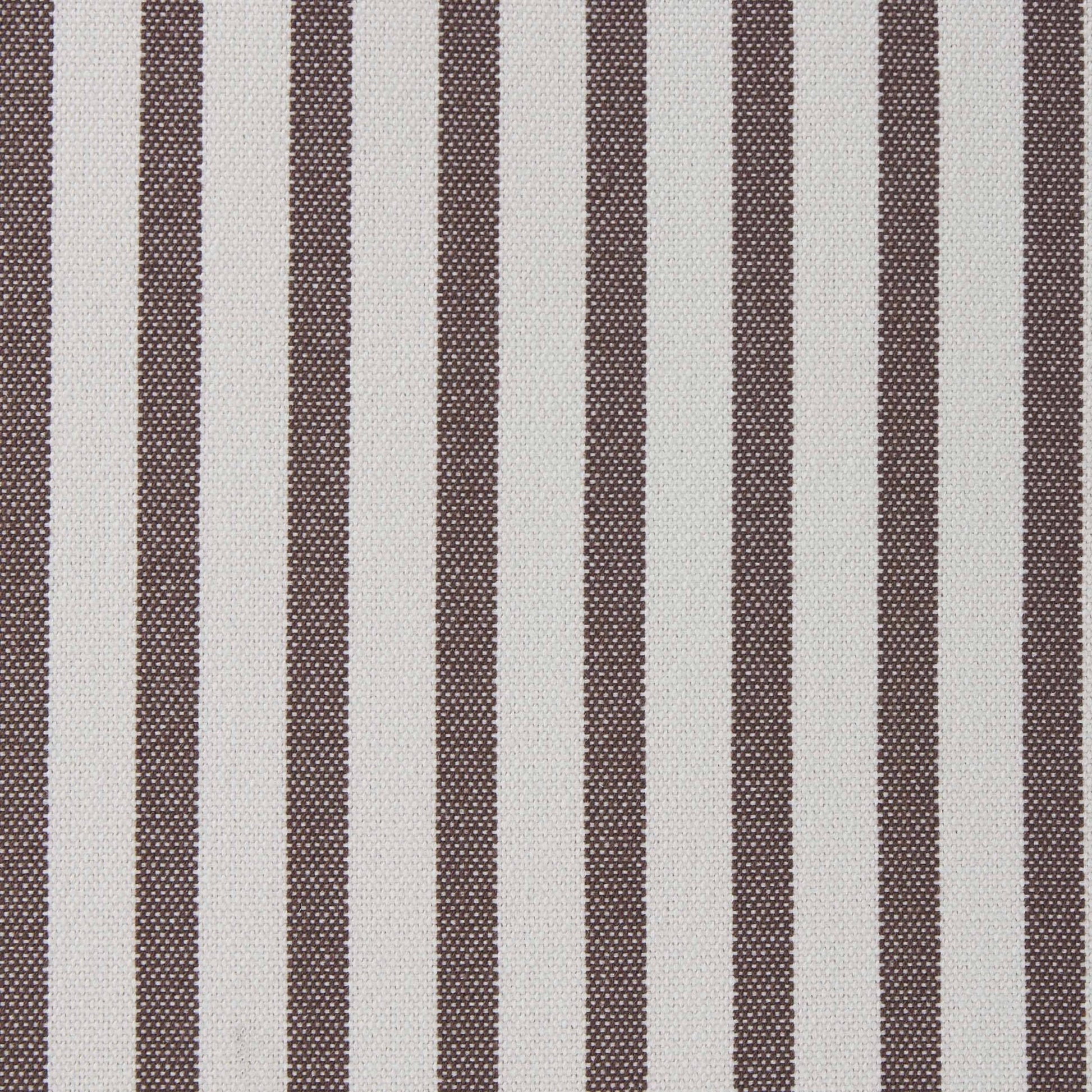 Delilah Pouffe - Chocolate Stripe - DUSK