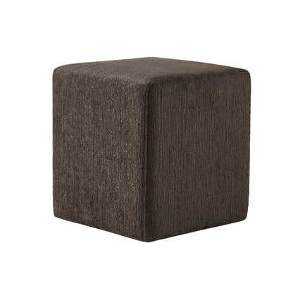Delilah Pouffe - Textured Cappuccino - DUSK