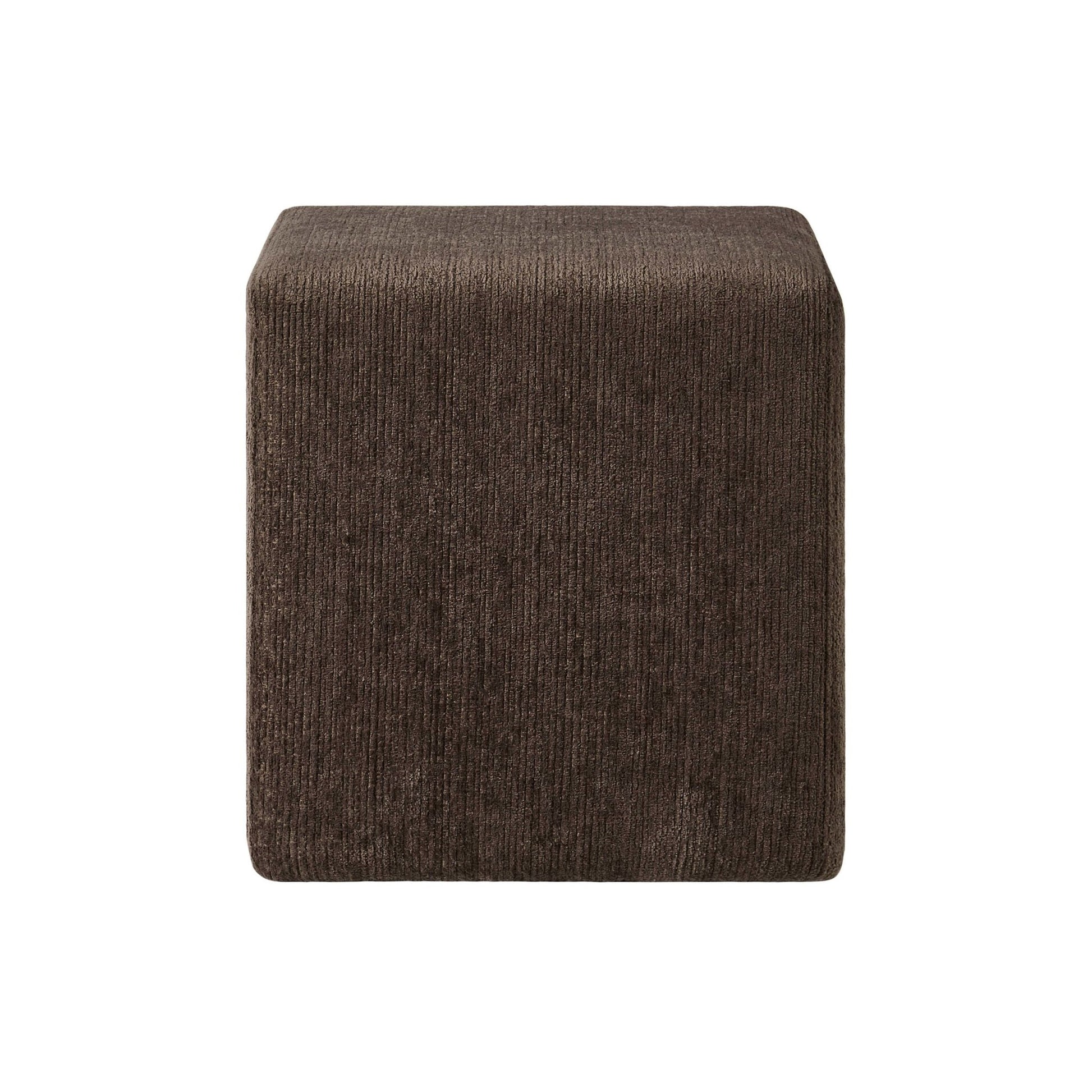 Delilah Pouffe - Textured Cappuccino - DUSK