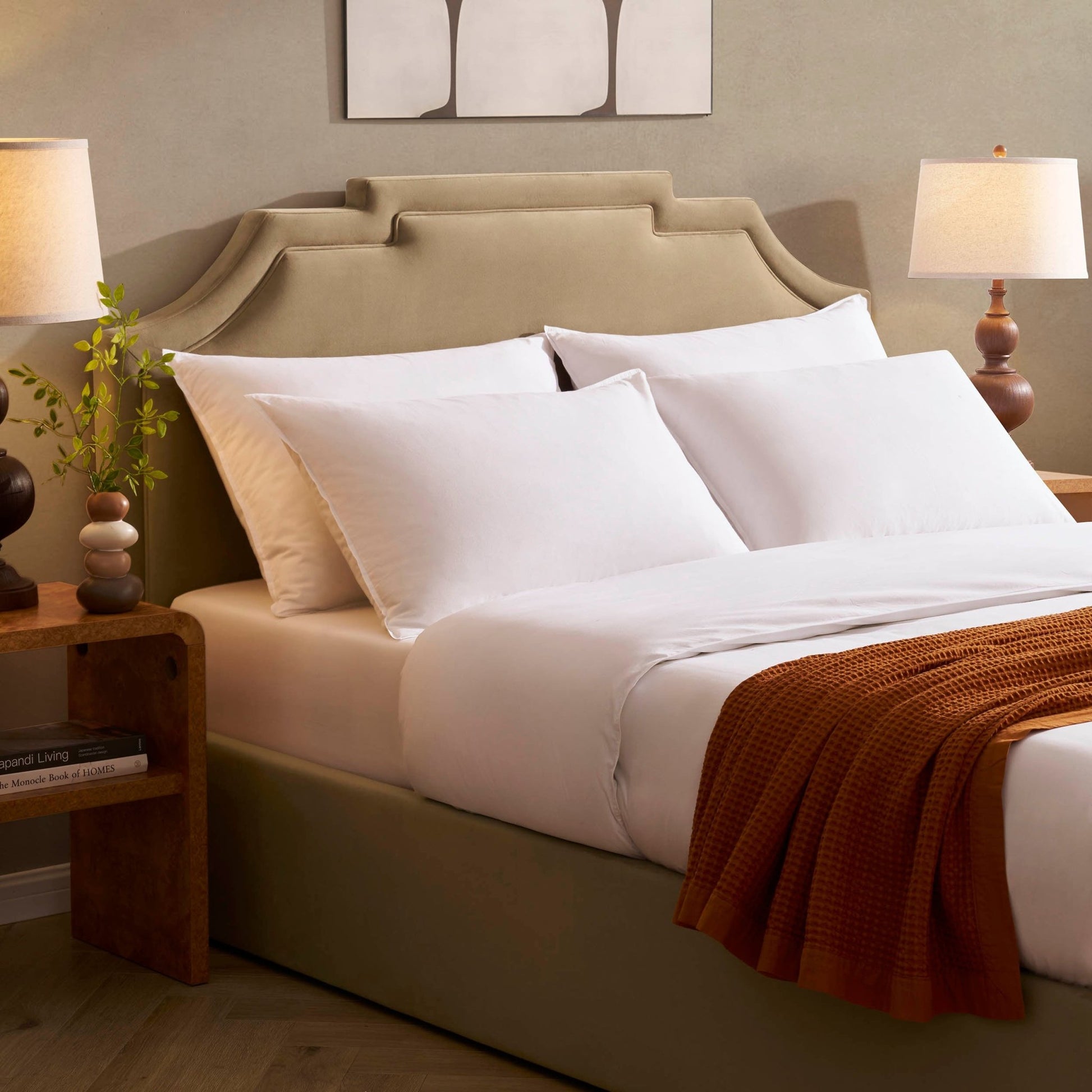 Delphi Ottoman Storage Bed - Latte - DUSK