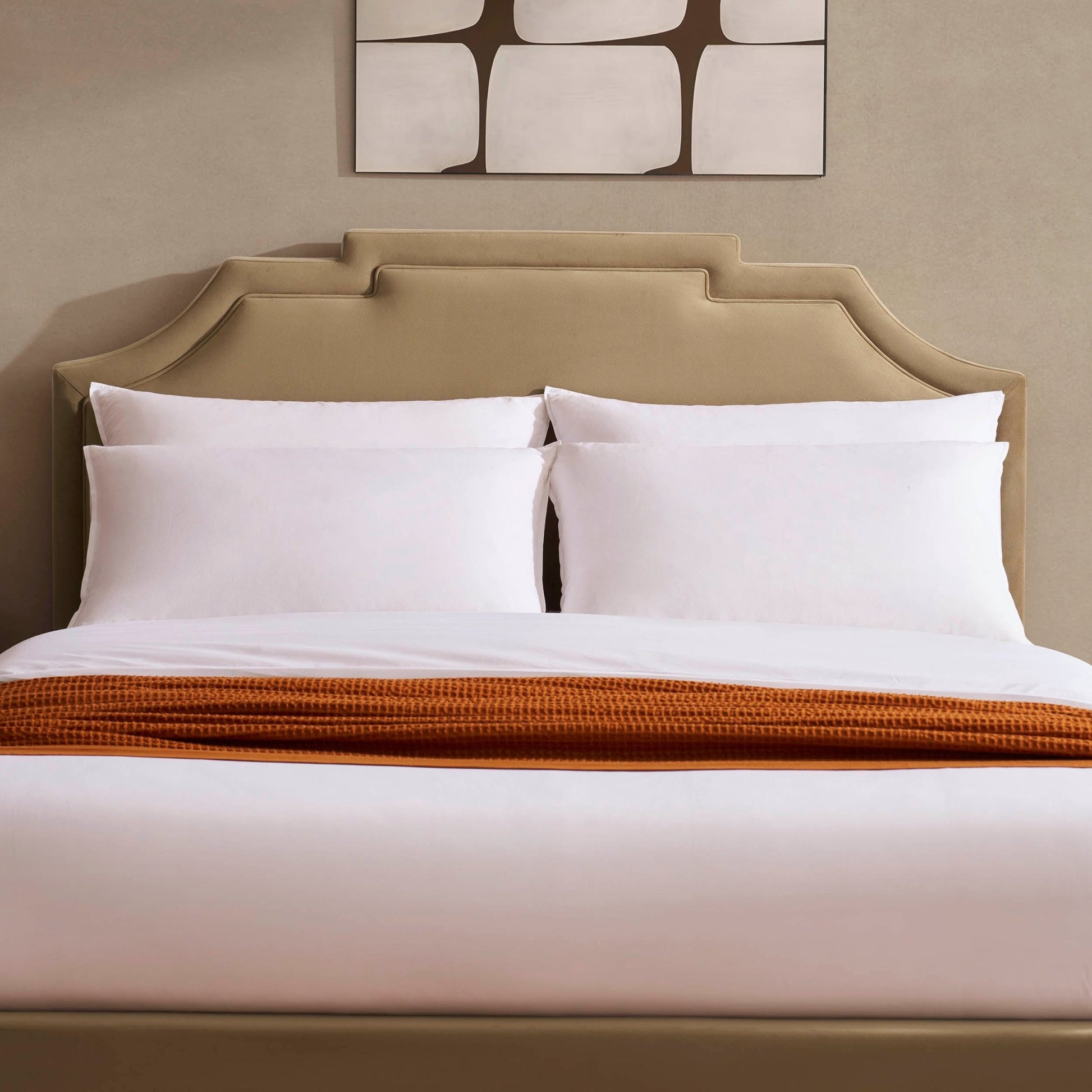 Delphi Ottoman Storage Bed - Latte - DUSK