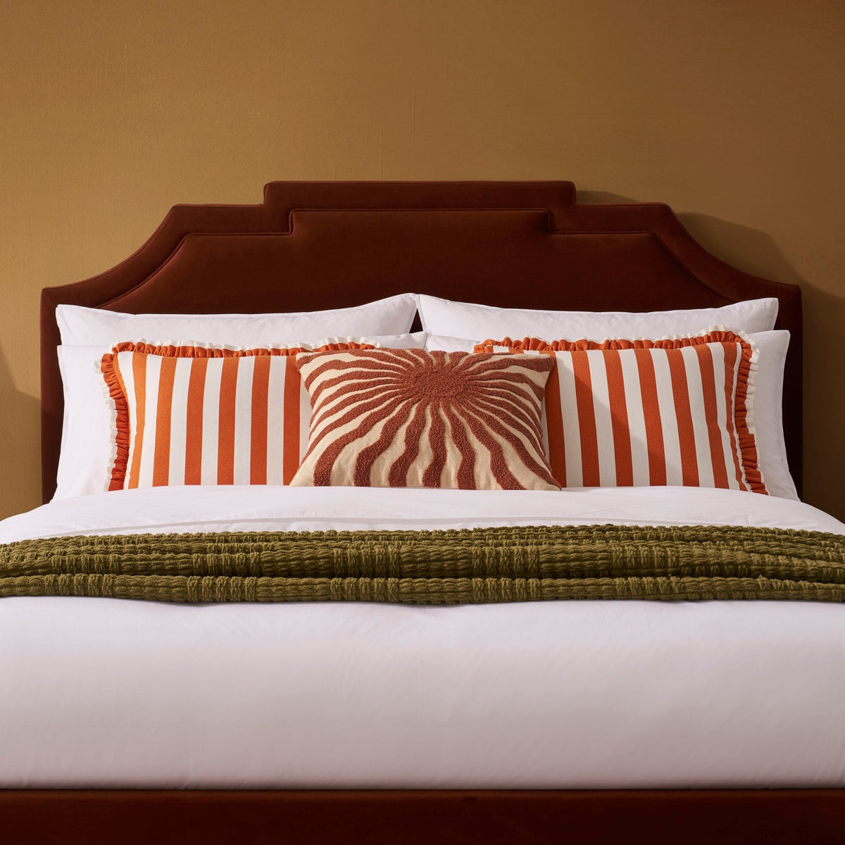 Delphi Ottoman Storage Bed - Terracotta - DUSK