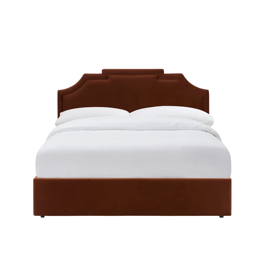 Delphi Ottoman Storage Bed - Terracotta - DUSK
