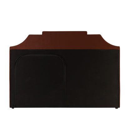 Delphi Ottoman Storage Bed - Terracotta - DUSK
