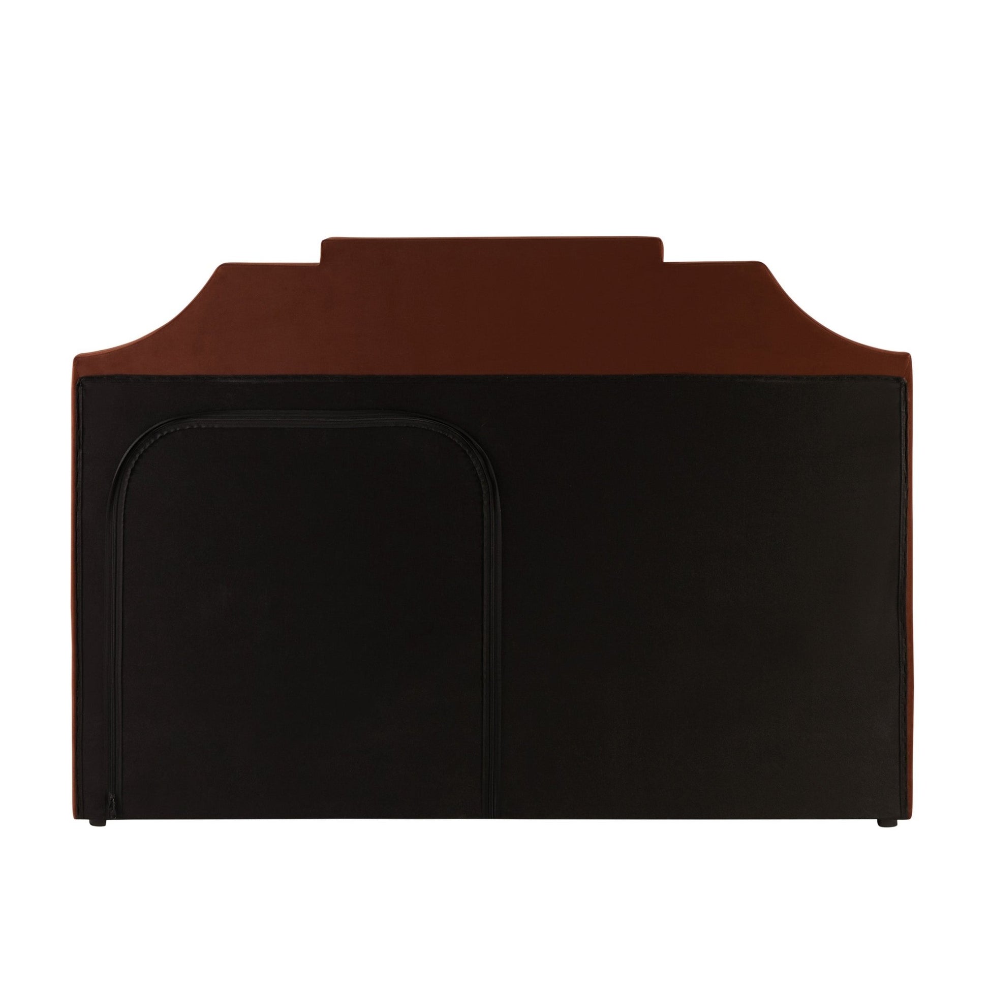 Delphi Ottoman Storage Bed - Terracotta - DUSK