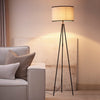 Dione Contrast Trim Tripod Floor Lamp - DUSK