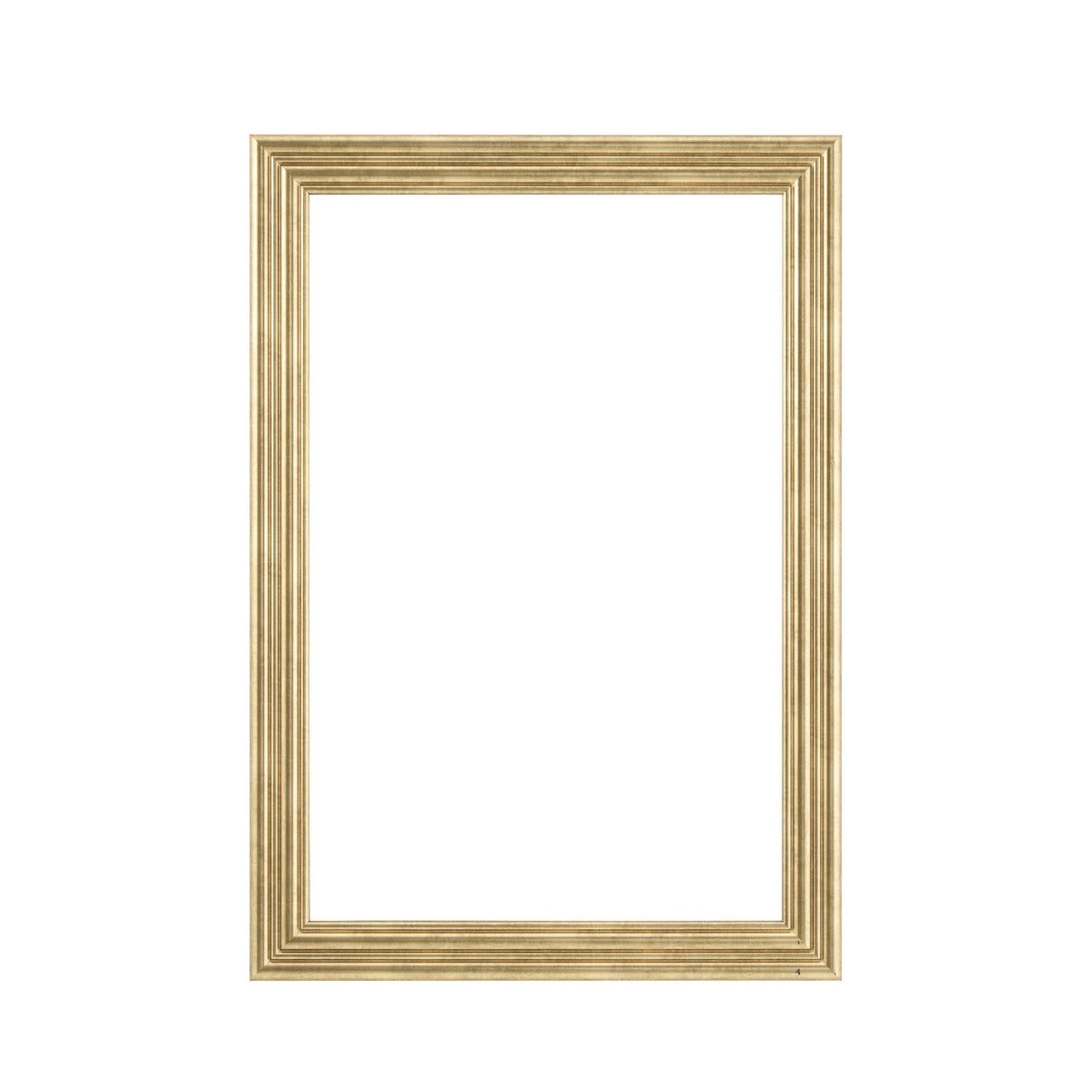 Dionne Traditional Rectangle 70x100cm Mirror - Antique Brass - DUSK