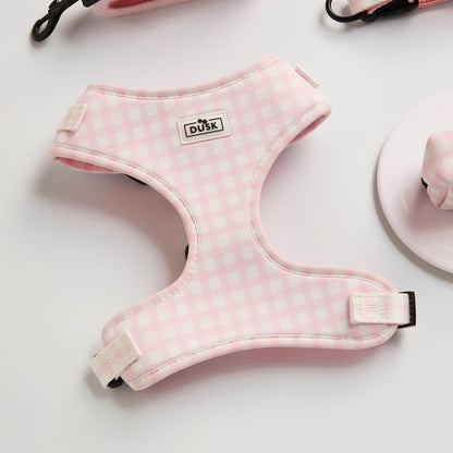 Dog Harness, Lead, Collar Set - Size Small - Pink - DUSK
