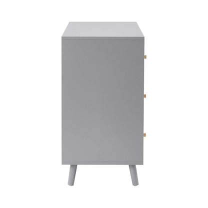 Dora 3 Drawer Chest - Light Grey - DUSK