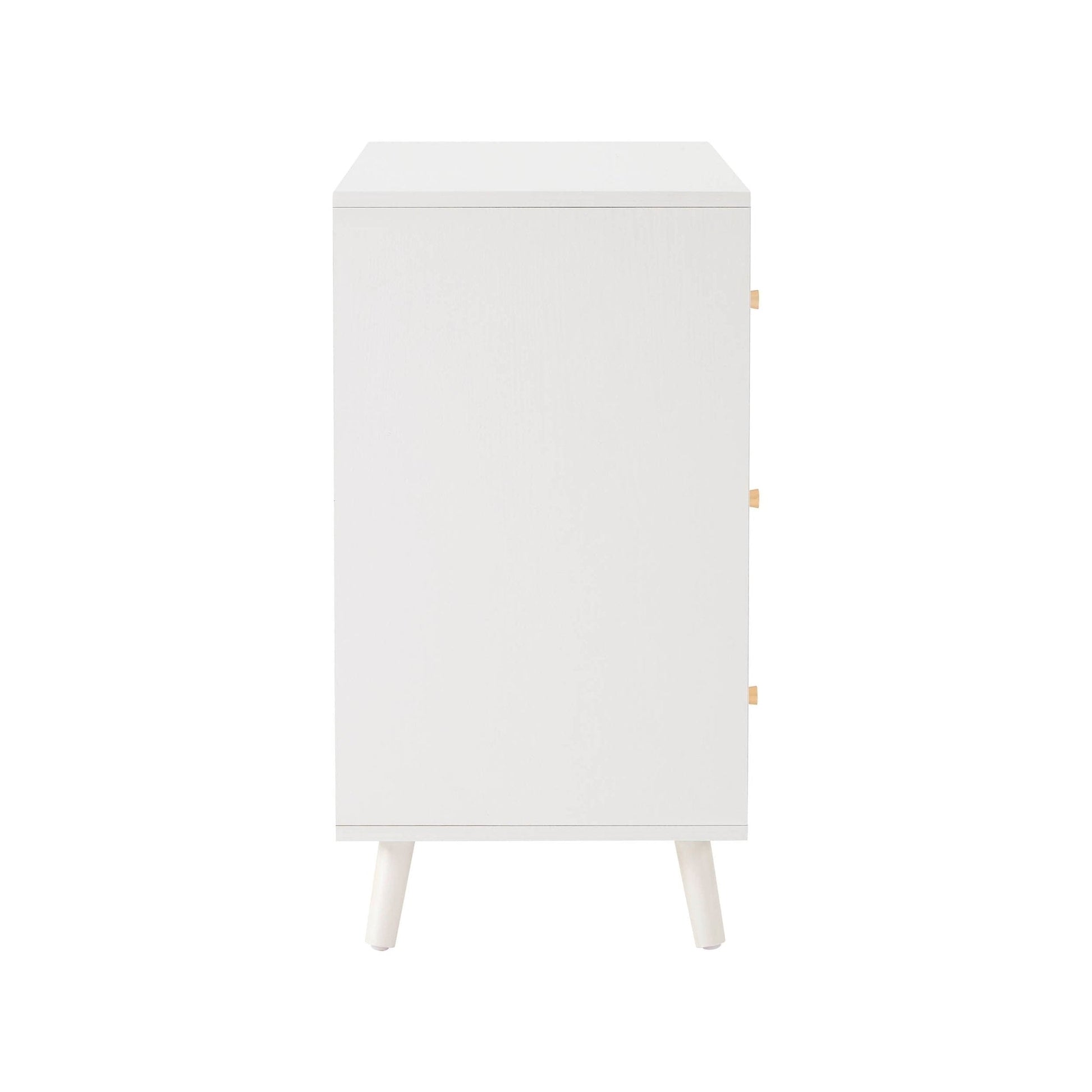 Dora 3 Drawer Chest - Warm White - DUSK