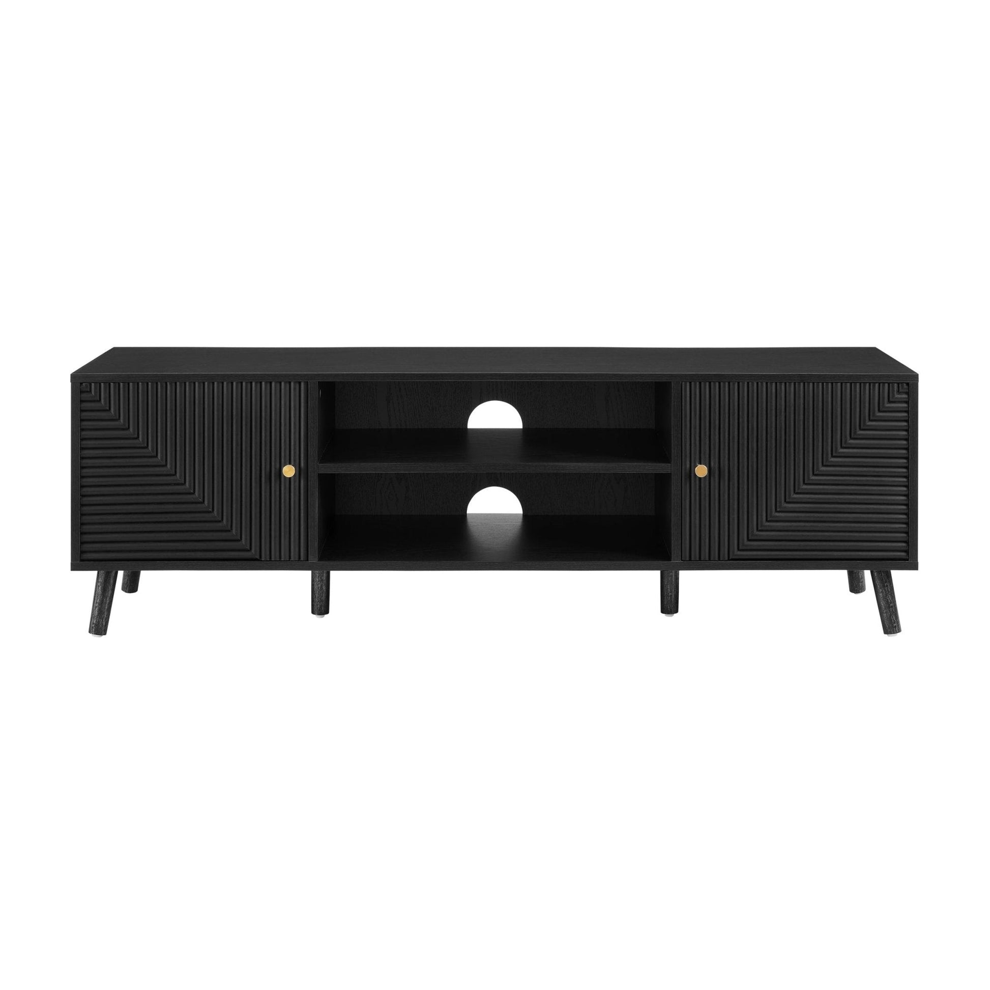 Dora TV Unit - Black - DUSK