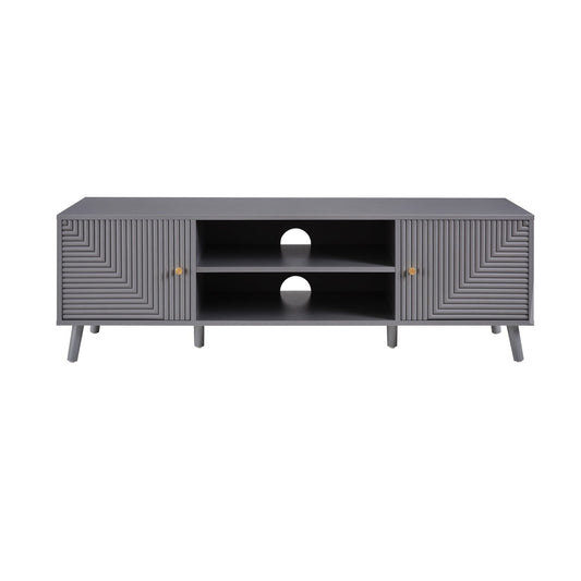 Dora TV Unit - Light Grey - DUSK