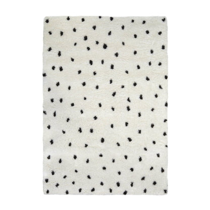 Dotty Rug - White/Black - DUSK