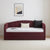 Dover Fabric Day Bed - Berry - DUSK