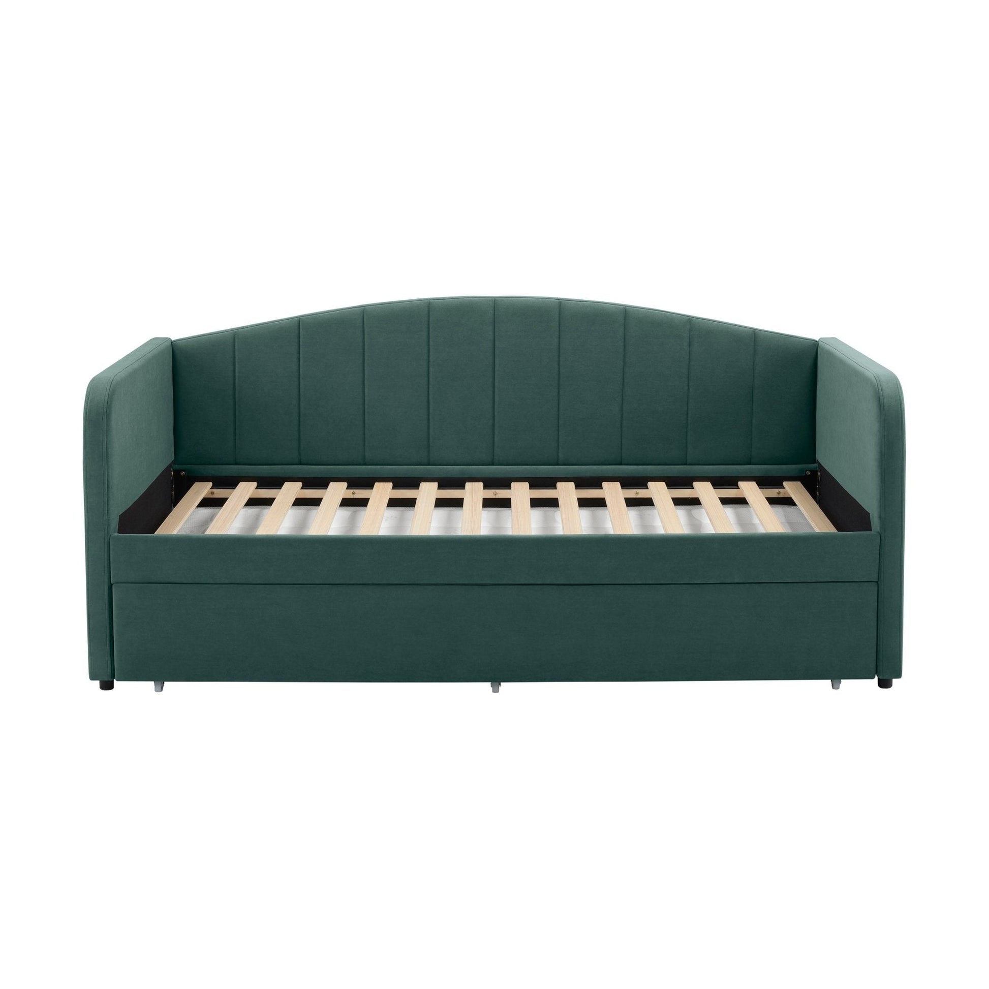 Dover Fabric Day Bed - Green - DUSK