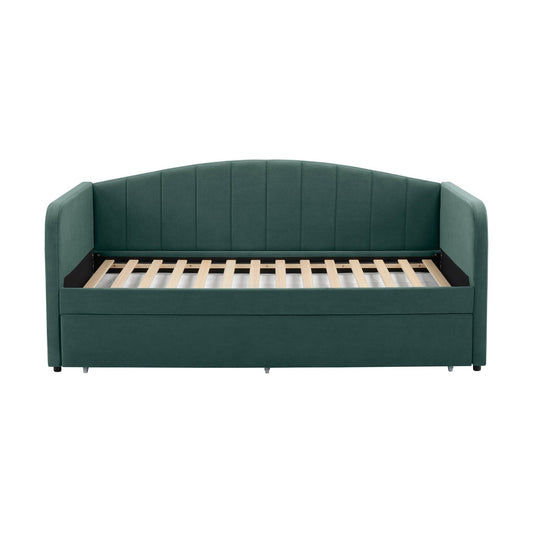 Dover Fabric Day Bed - Green - DUSK