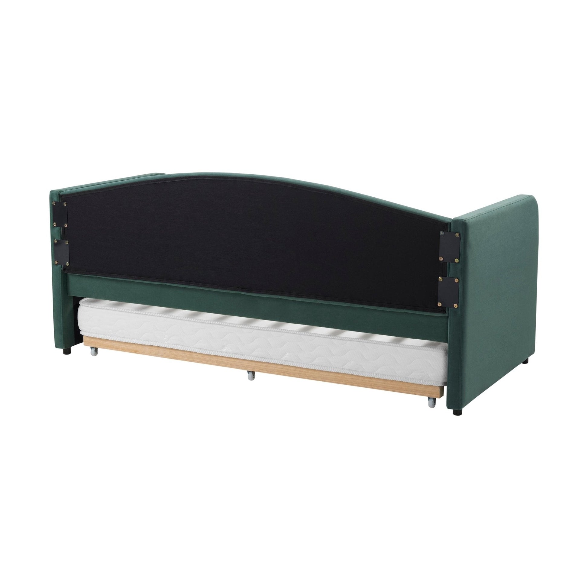 Dover Fabric Day Bed - Green - DUSK