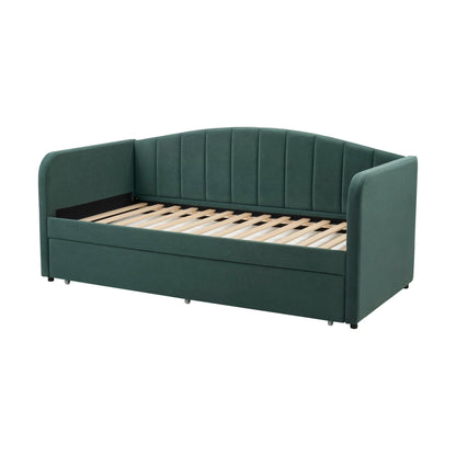 Dover Fabric Day Bed - Green - DUSK