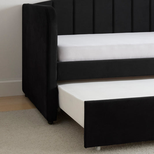 Dover Fabric Day Bed - Ink - DUSK