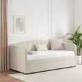 Dover Fabric Day Bed - Natural - DUSK