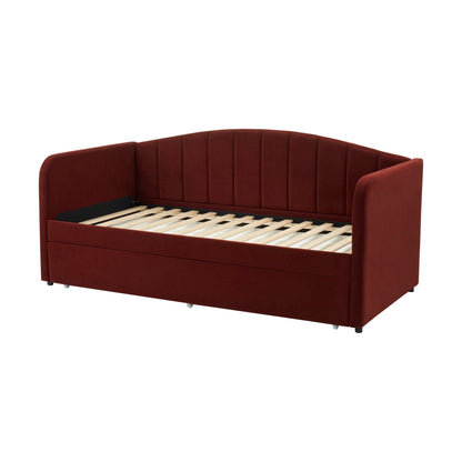 Dover Fabric Day Bed - Rust - DUSK