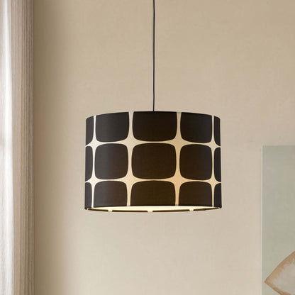Drew Geometric Ceiling Shade - Black - DUSK
