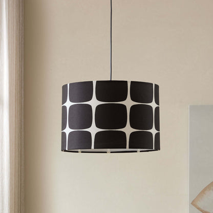 Drew Geometric Ceiling Shade - Black - DUSK