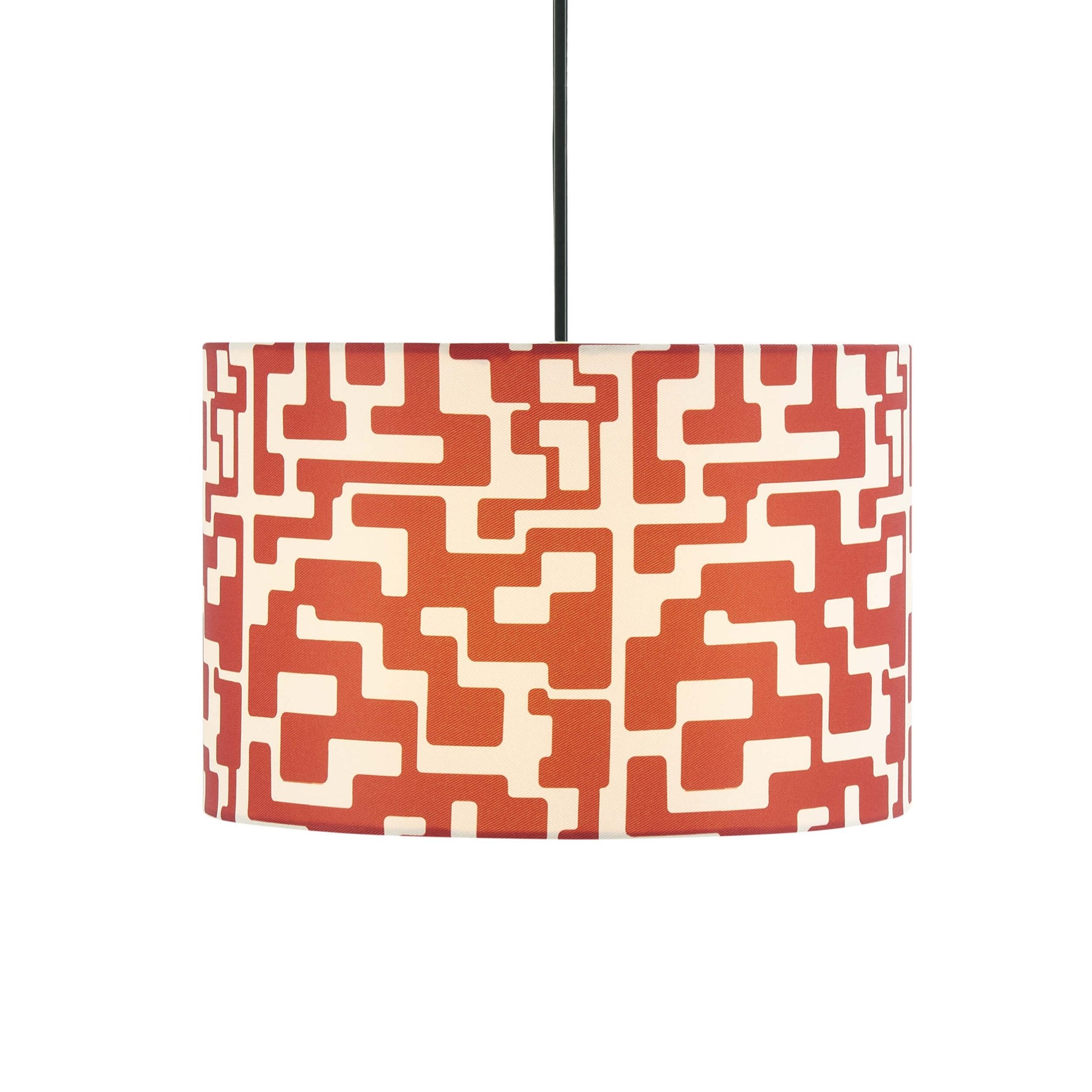 Drew Geometric Ceiling Shade - Orange - DUSK