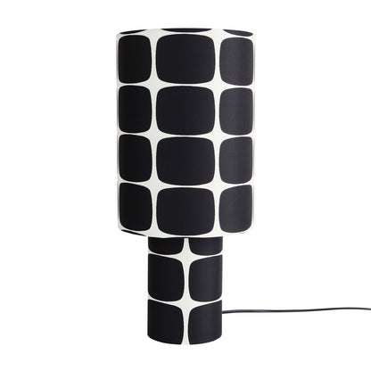 Drew Geometric Table Lamp - Black/White - DUSK