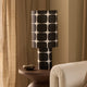 Drew Geometric Table Lamp - Black/White - DUSK