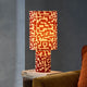 Drew Geometric Table Lamp - Orange - DUSK