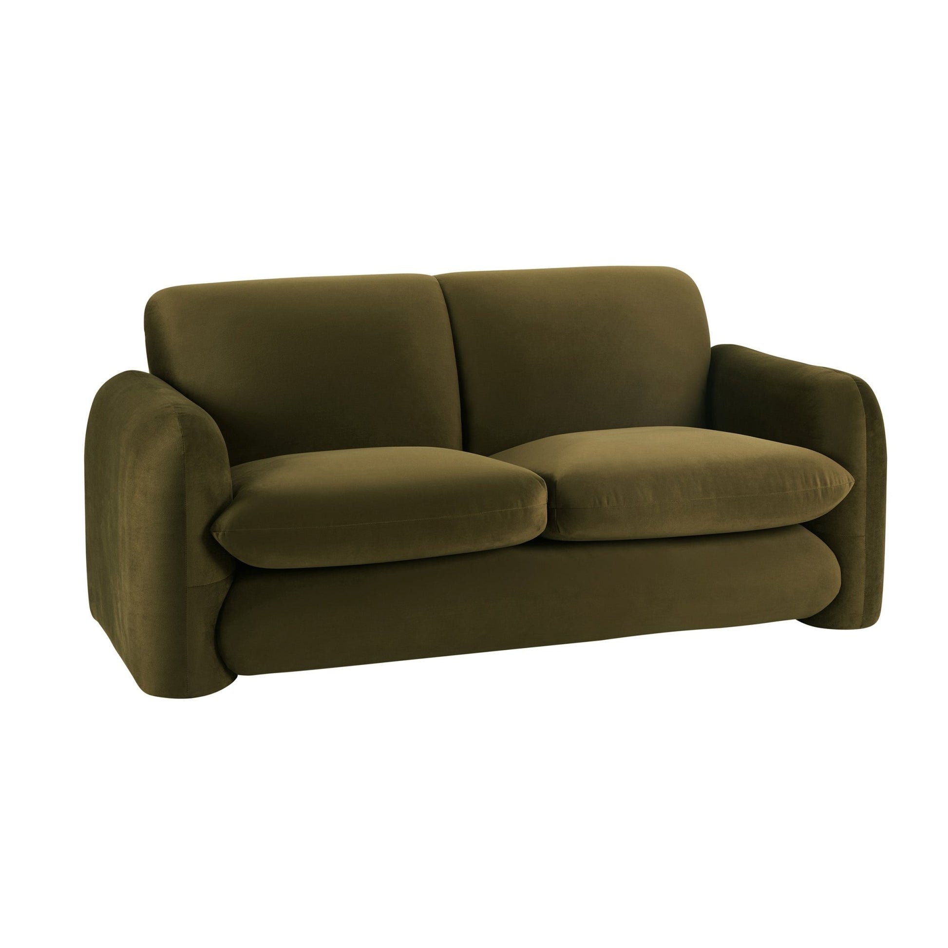 Dublin 2 Seater Sofa - Rich Green - DUSK