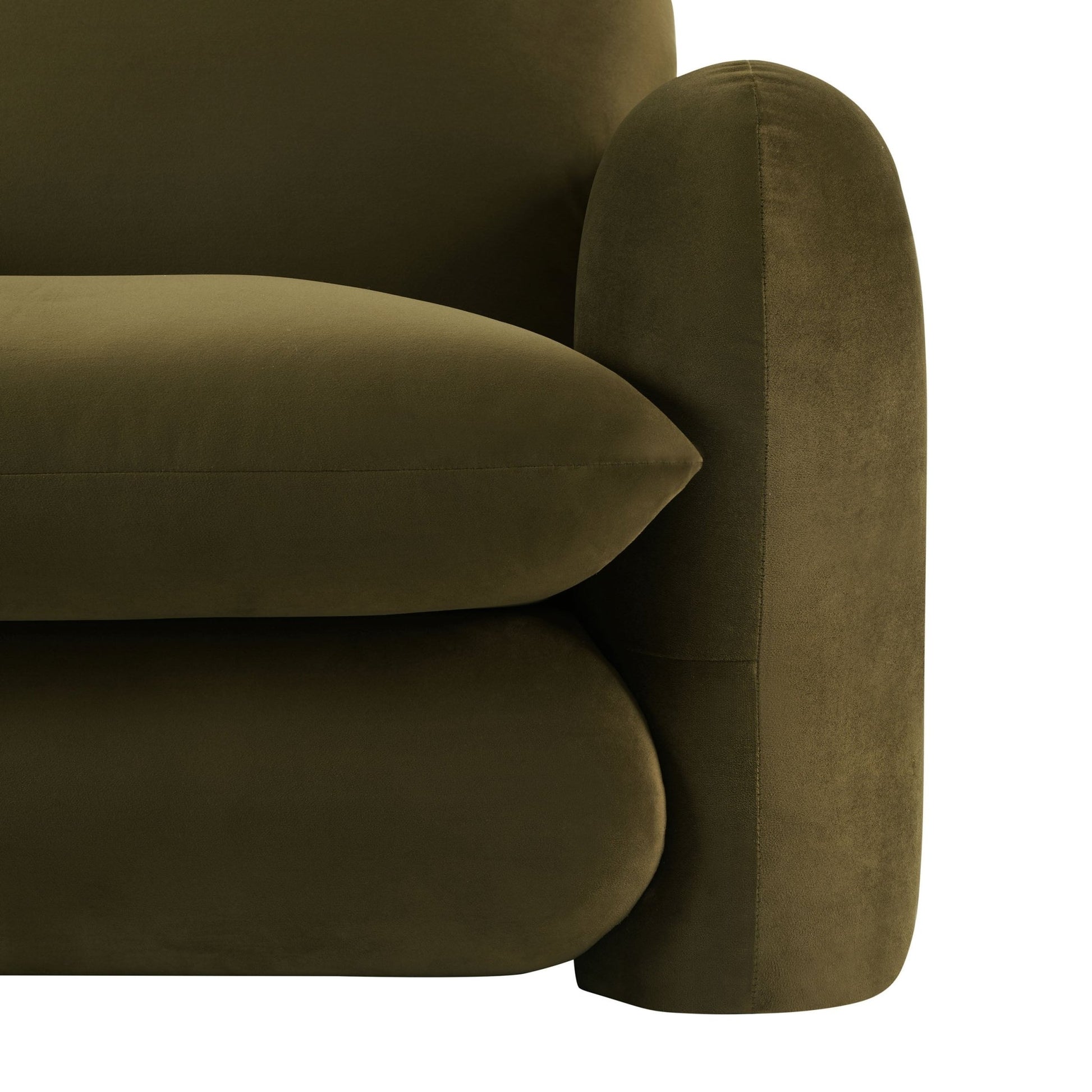 Dublin 2 Seater Sofa - Rich Green - DUSK
