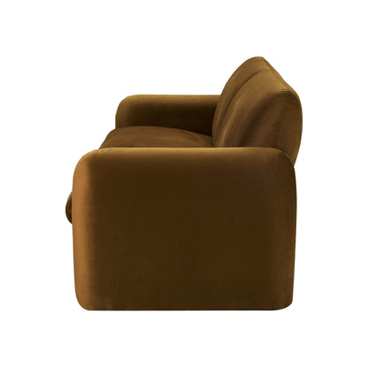 Dublin 3 Seater Sofa - Muted Gold - DUSK