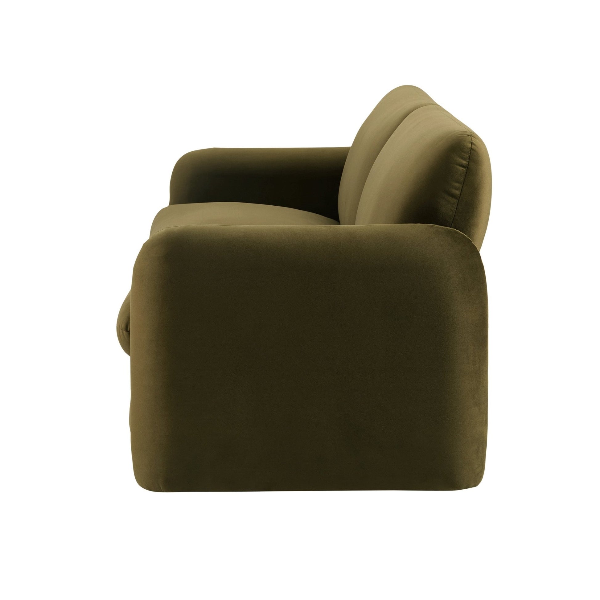 Dublin 3 Seater Sofa - Rich Green - DUSK