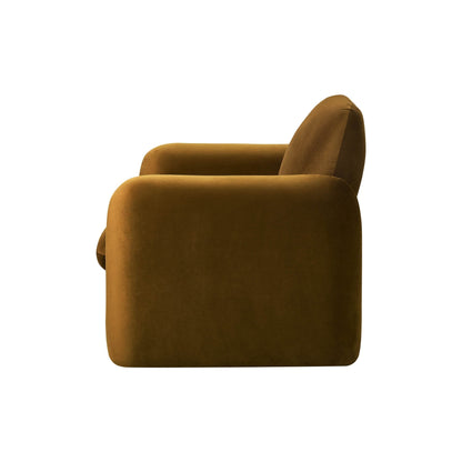 Dublin Loveseat - Muted Gold - DUSK