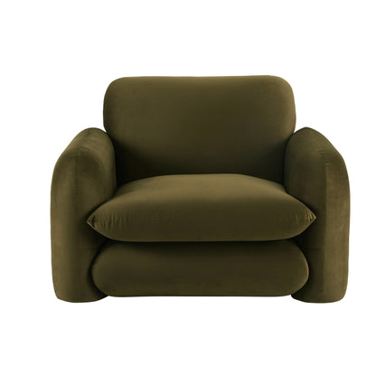 Dublin Loveseat - Rich Green - DUSK