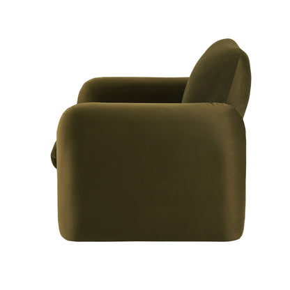 Dublin Loveseat - Rich Green - DUSK