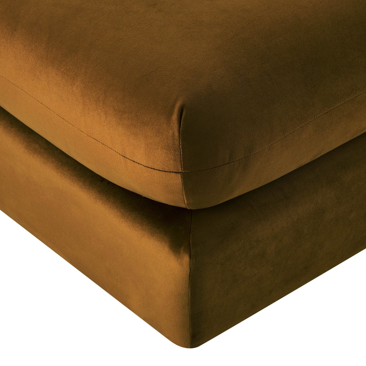 Dublin Pouffe - Muted Gold - DUSK