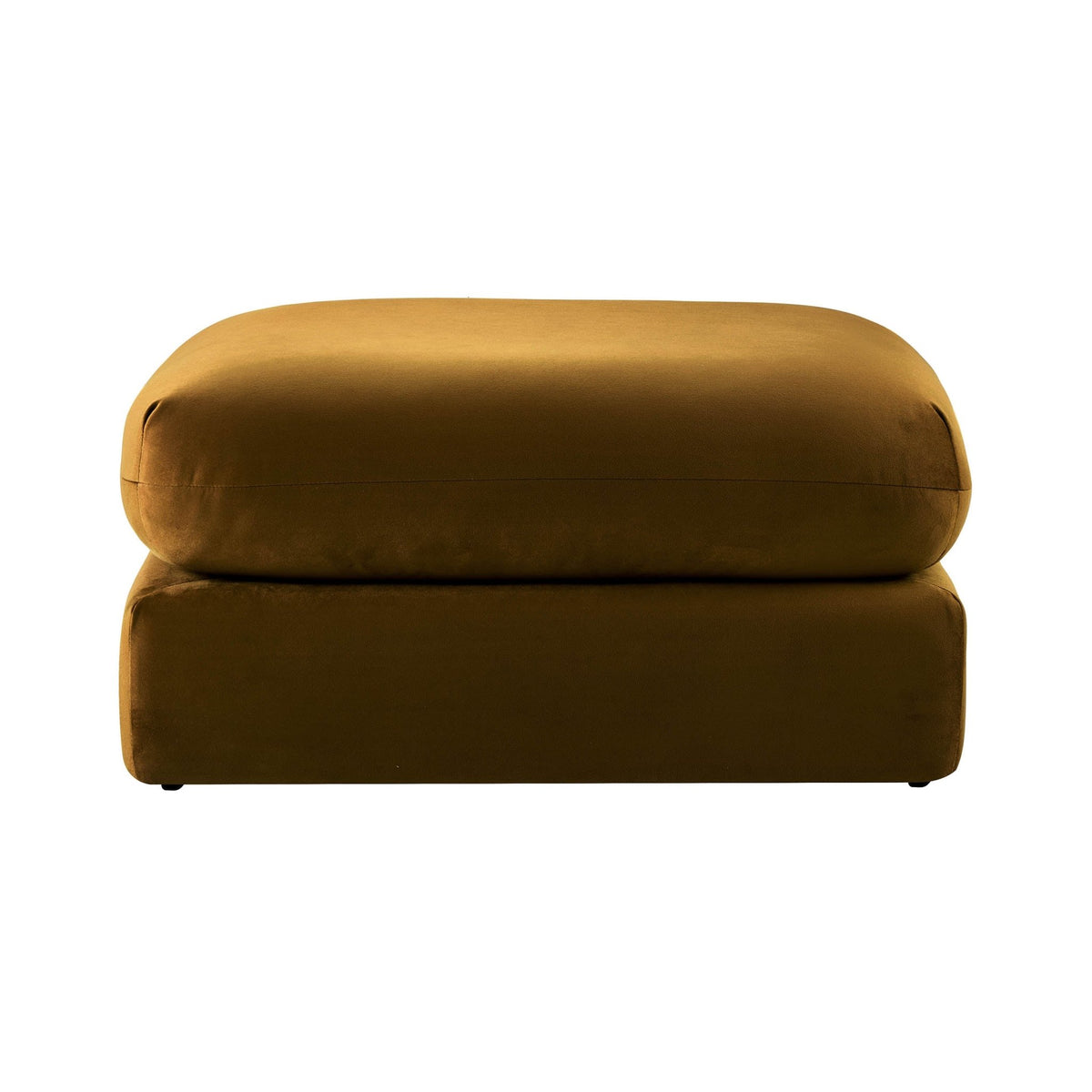 Dublin Pouffe - Muted Gold - DUSK