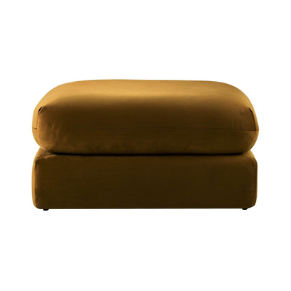 Dublin Pouffe - Muted Gold - DUSK