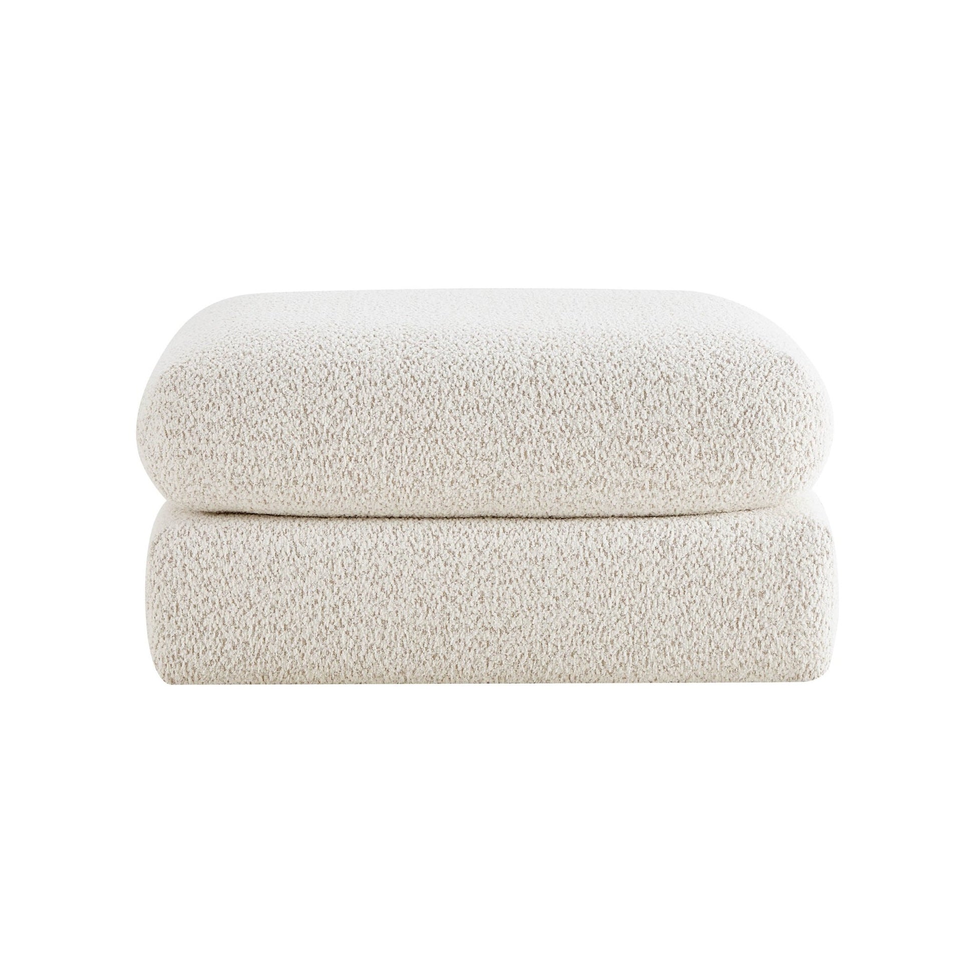 Dublin Pouffe - Popcorn Teddy - DUSK