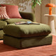 Dublin Pouffe - Rich Green - DUSK