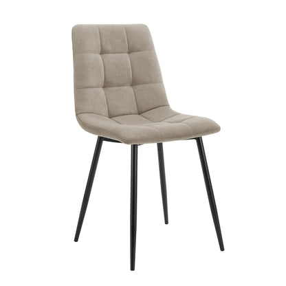 Eden Set of 2 Dining Chairs - Stone - DUSK